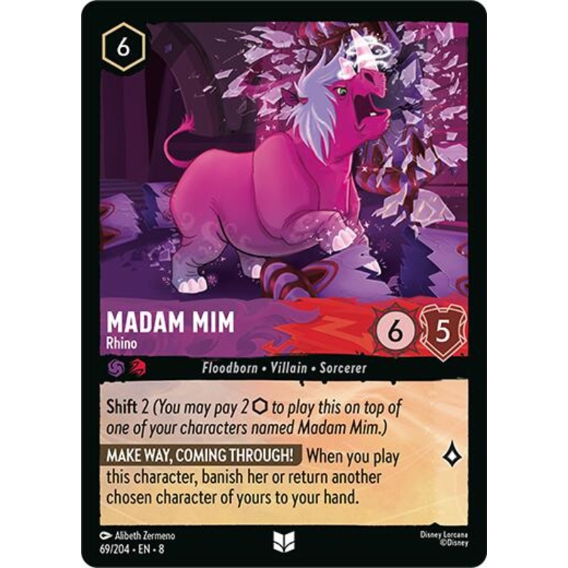 Madam Mim - Rhino (69/204) [Reign of Jafar]