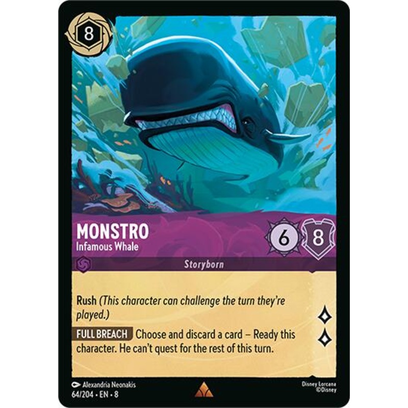 Monstro - Infamous Whale (64/204) [Reign of Jafar]