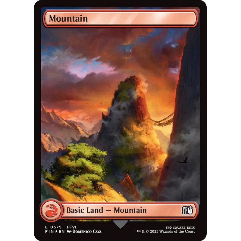 Mountain (0575) (Surge Foil) [FINAL FANTASY]