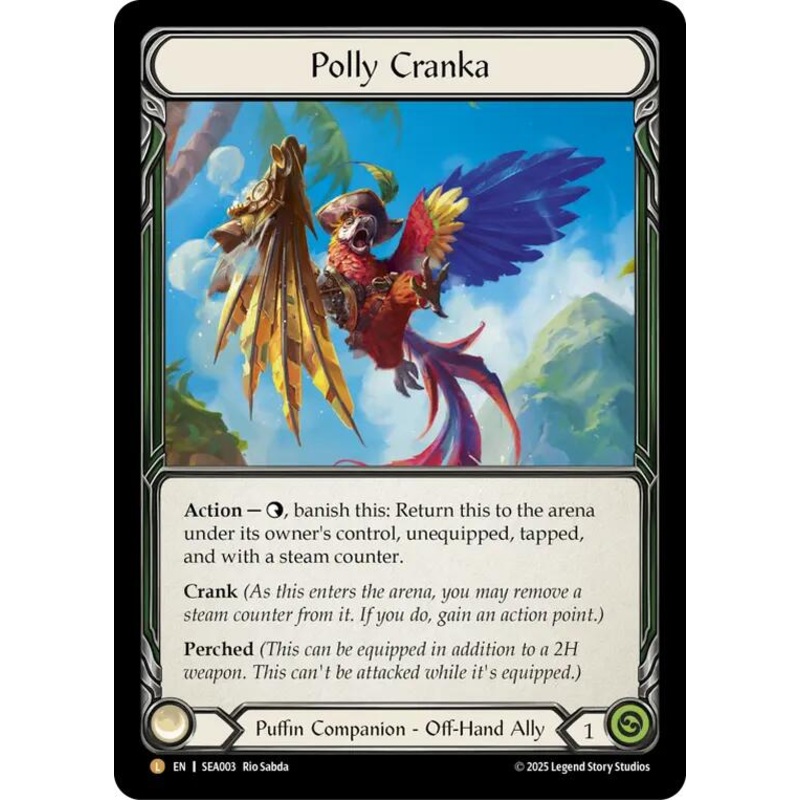 Polly Cranka (Rainbow Foil) [SEA003] (High Seas)  Rainbow Foil