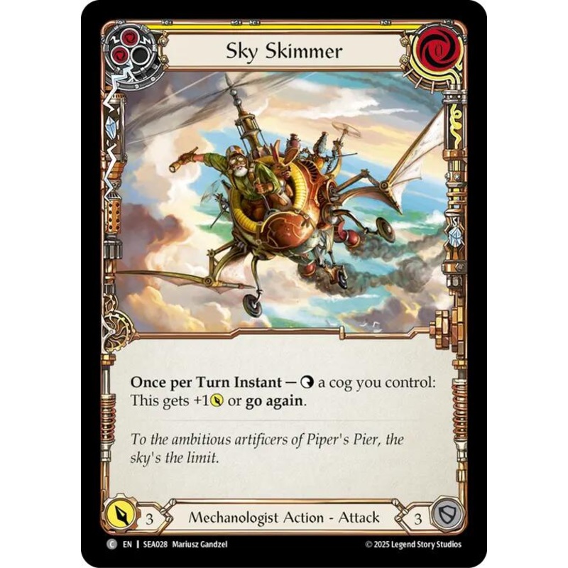 Sky Skimmer (Yellow) [SEA028] (High Seas)
