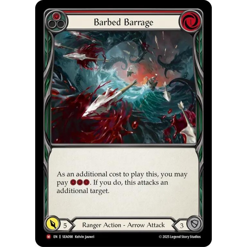 Barbed Barrage [SEA098] (High Seas)