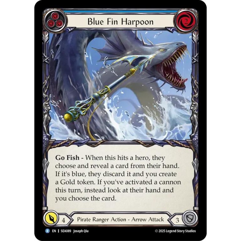 Blue Fin Harpoon [SEA089] (High Seas)