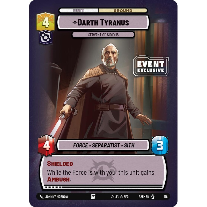Darth Tyranus (118) - Servant of Sidious (118) [Miscellaneous]
