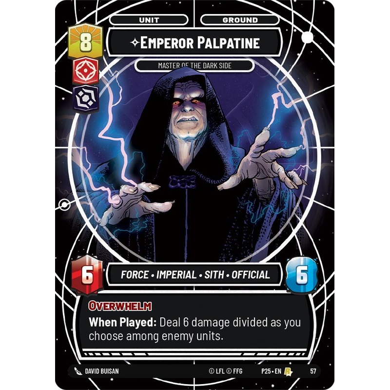 Emperor Palpatine (57) - Master of the Dark Side (57) [Store Showdown Promos]