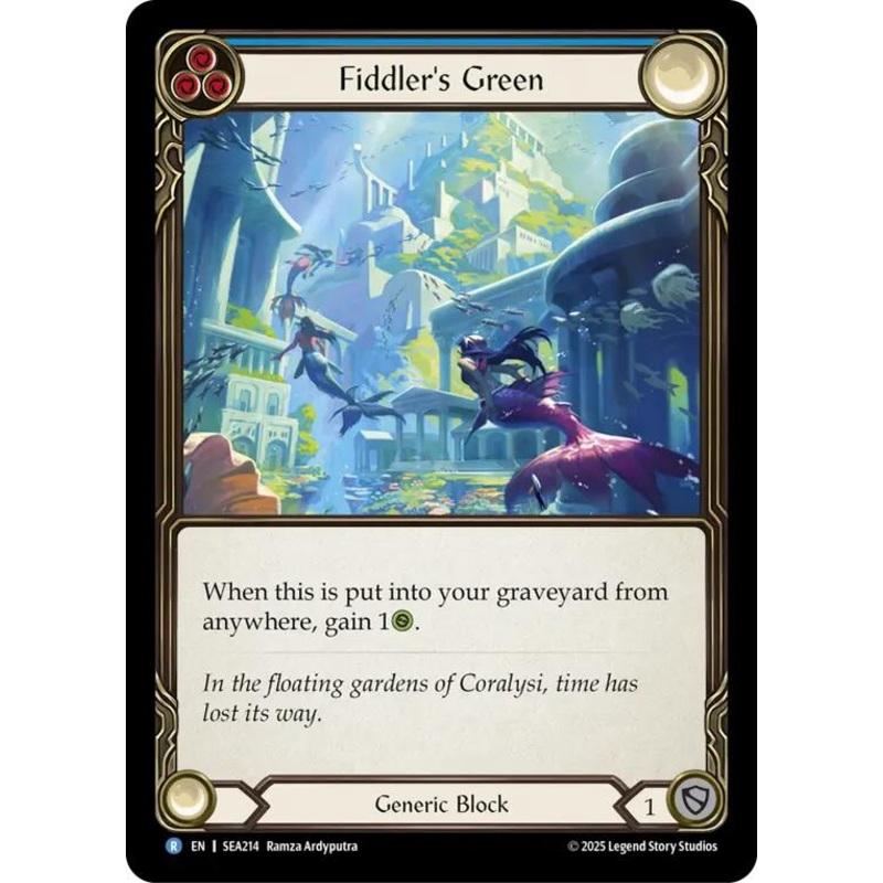 Fiddler's Green (Blue) [SEA214] (High Seas)