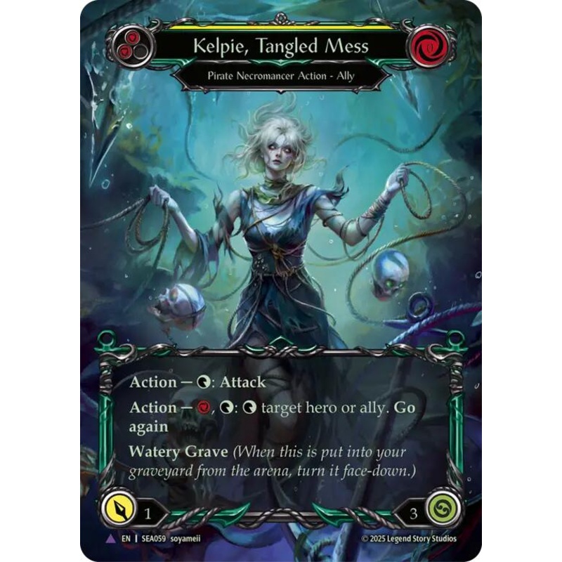 Kelpie, Tangled Mess (Marvel) [SEA059] (High Seas)  Cold Foil