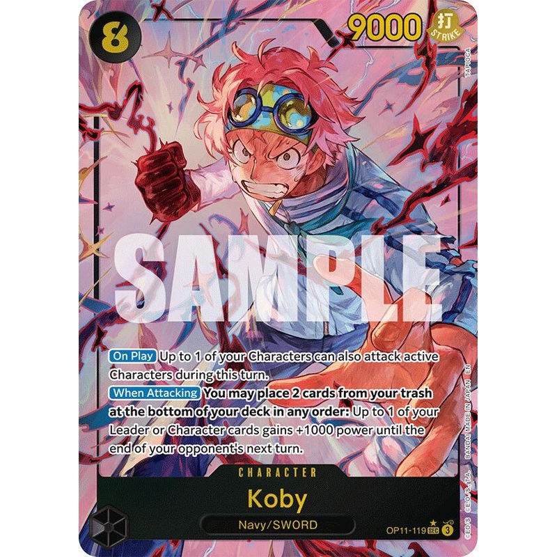 Koby (119) (Alternate Art) [A Fist of Divine Speed]