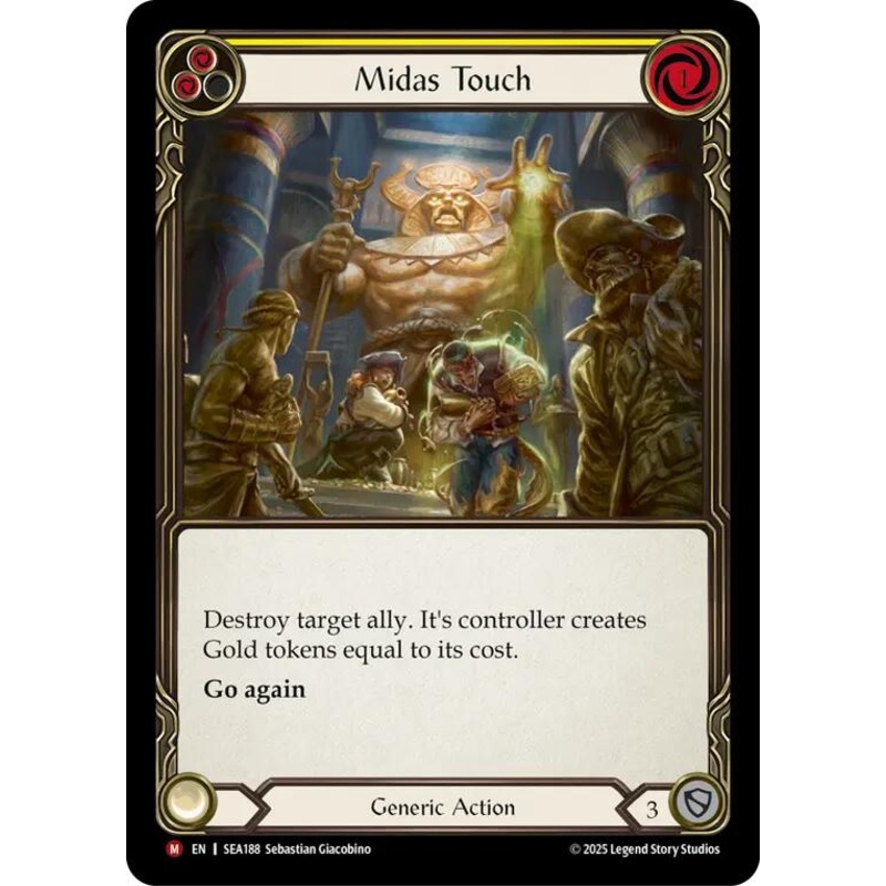 Midas Touch [SEA188] (High Seas)  Rainbow Foil