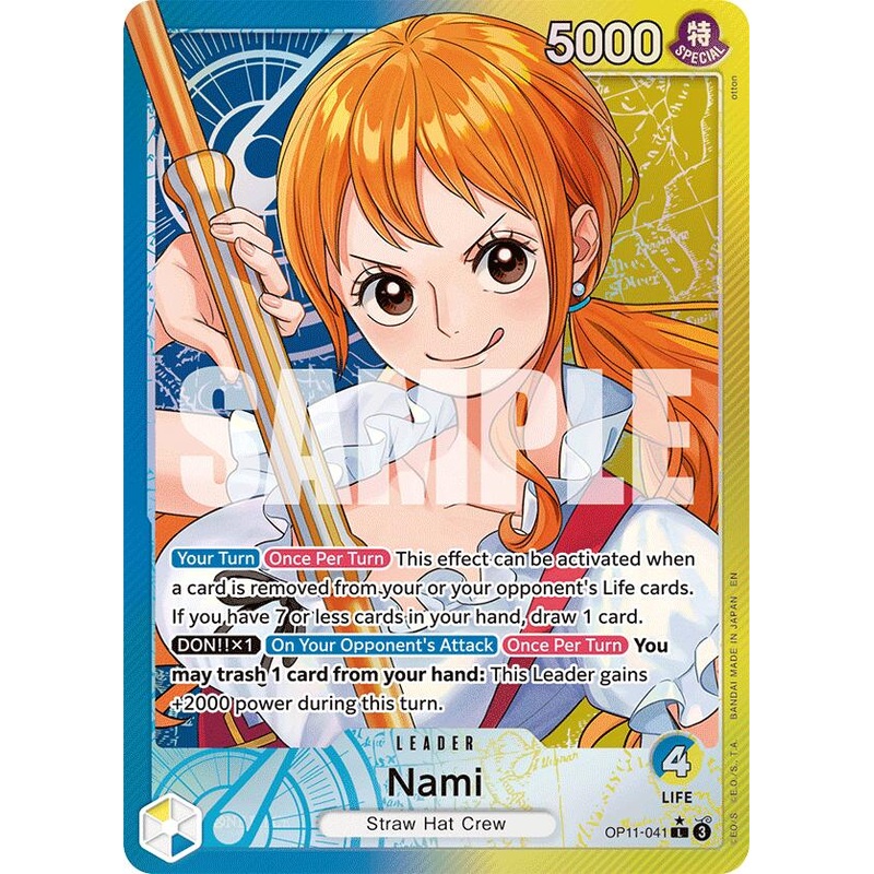 Nami (041) (Alternate Art) [A Fist of Divine Speed]