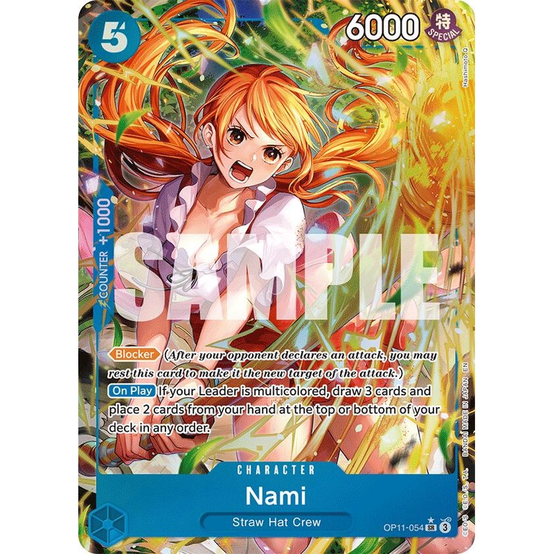 Nami (054) (Alternate Art) [A Fist of Divine Speed]