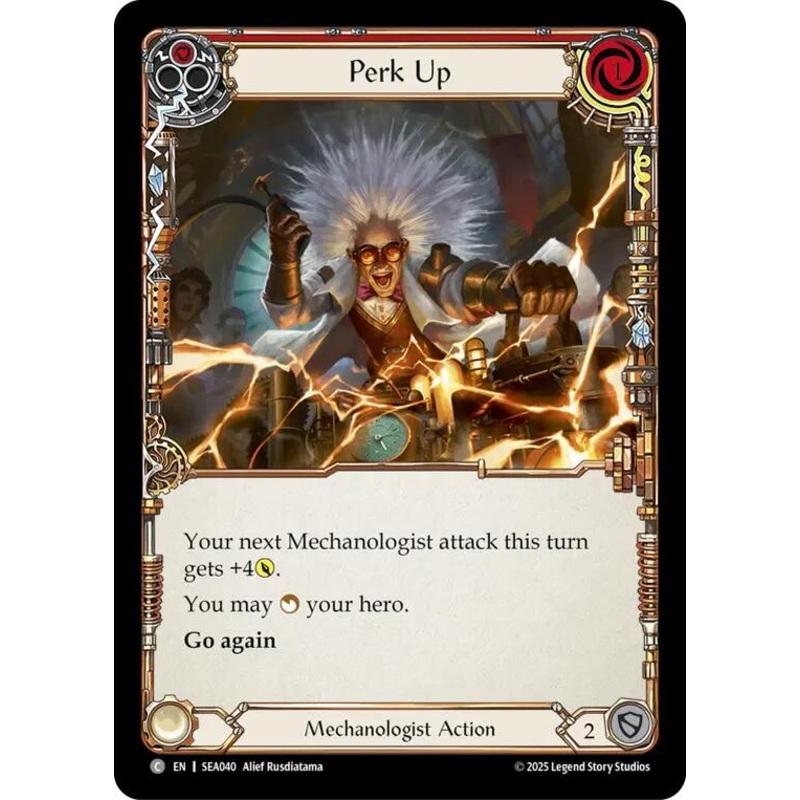 Perk Up [SEA040] (High Seas)  Rainbow Foil