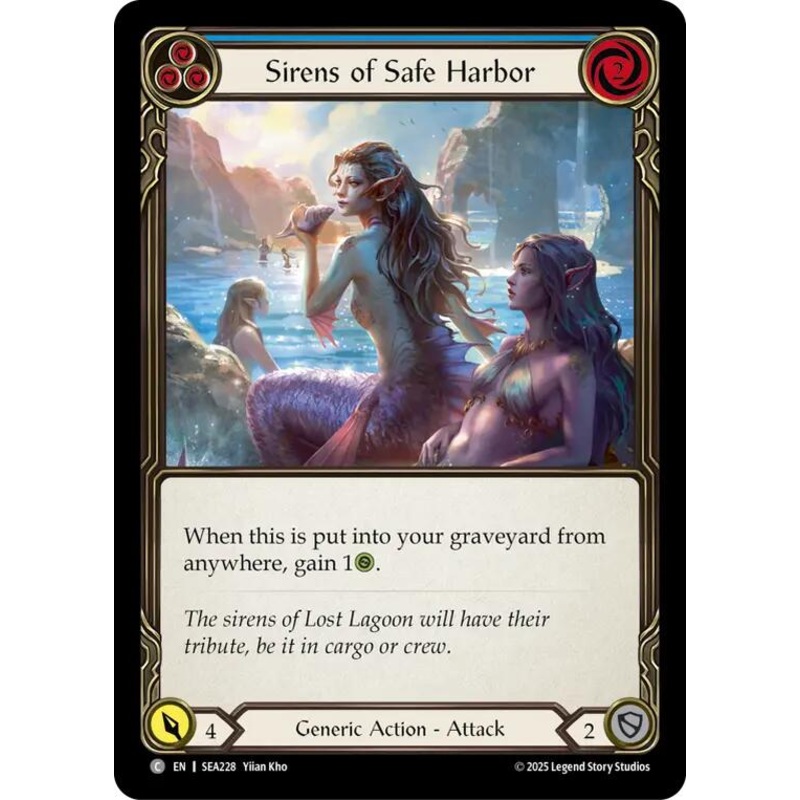Sirens of Safe Harbor (Blue) [SEA228] (High Seas)