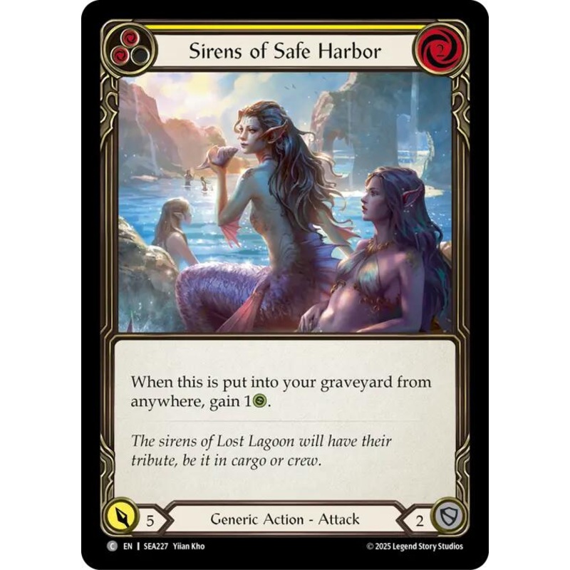 Sirens of Safe Harbor (Yellow) [SEA227] (High Seas)