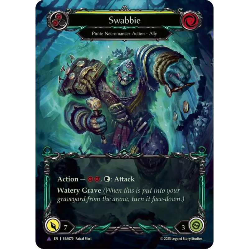Swabbie (Marvel) [SEA079] (High Seas)  Cold Foil