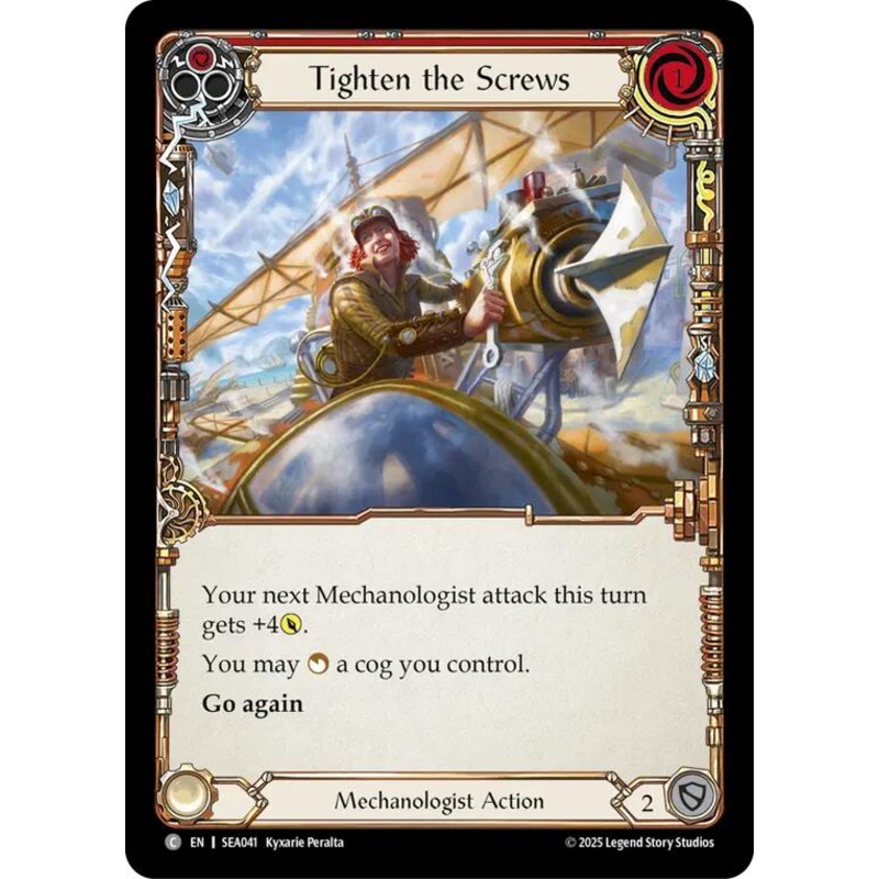 Tighten the Screws [SEA041] (High Seas)  Rainbow Foil