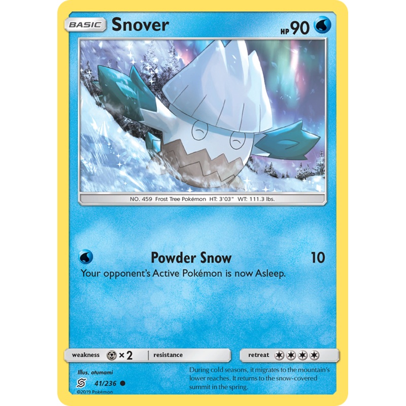 Snover (41/236) [Sun & Moon: Unified Minds]