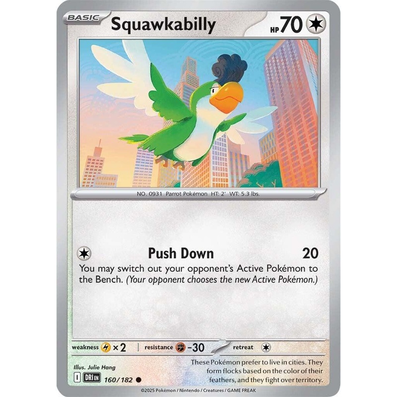 Squawkabilly (160/182) [Scarlet & Violet: Destined Rivals]