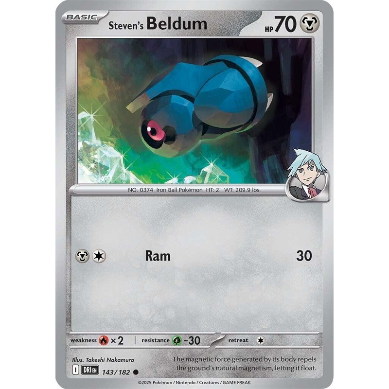 Steven's Beldum (143/182) [Scarlet & Violet: Destined Rivals]