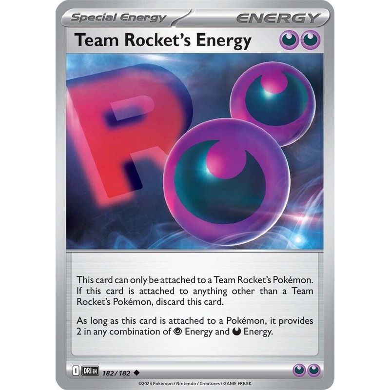Team Rocket's Energy (182/182) [Scarlet & Violet: Destined Rivals]