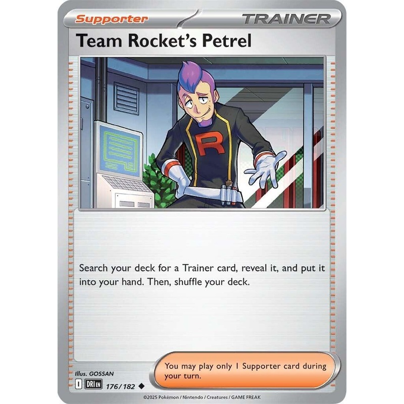 Team Rocket's Petrel (176/182) [Scarlet & Violet: Destined Rivals]