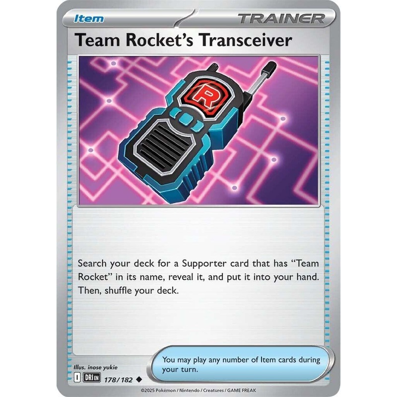 Team Rocket's Transceiver (178/182) [Scarlet & Violet: Destined Rivals]