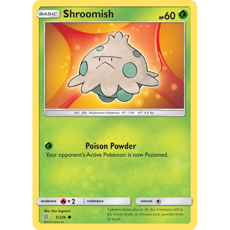 Shroomish (5/236) [Sun & Moon: Unified Minds]