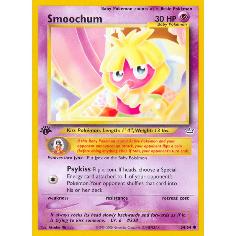 Smoochum (54/64) [Neo Revelation 1st Edition]