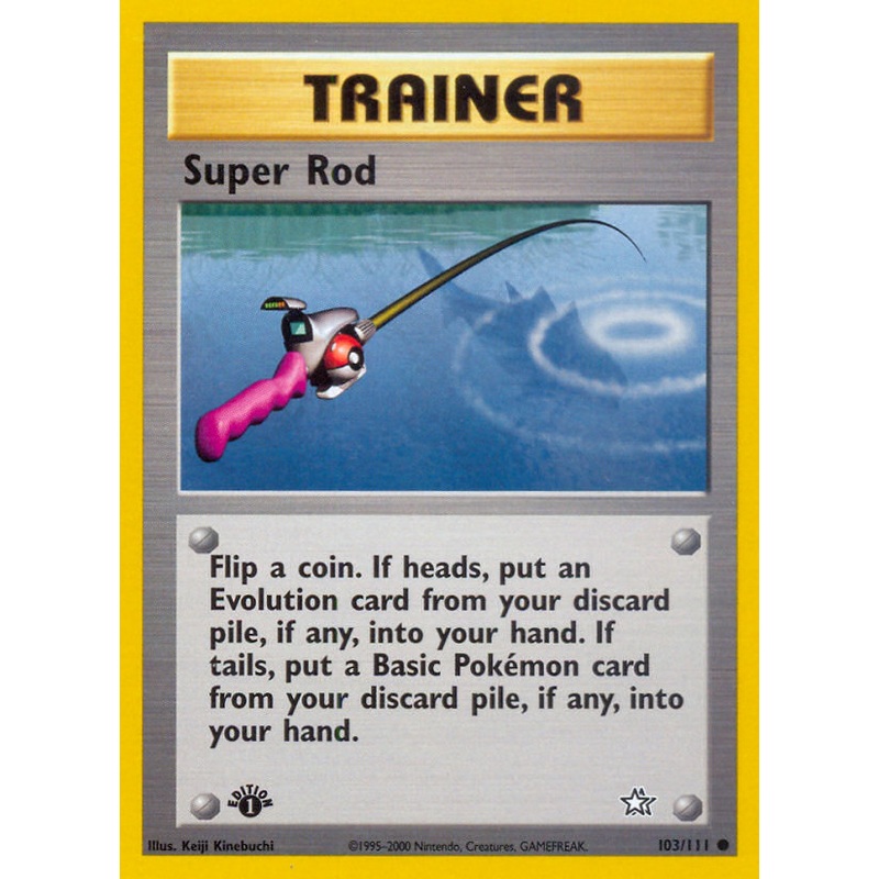 Super Rod (103/111) [Neo Genesis 1st Edition]