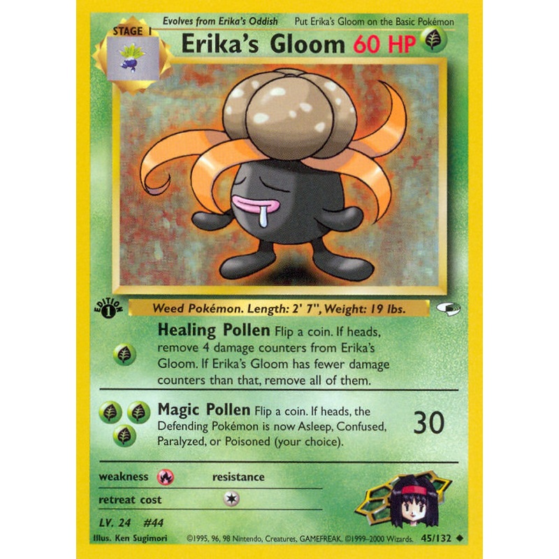 Erika's Gloom (45/132) [Gym Heroes 1st Edition]