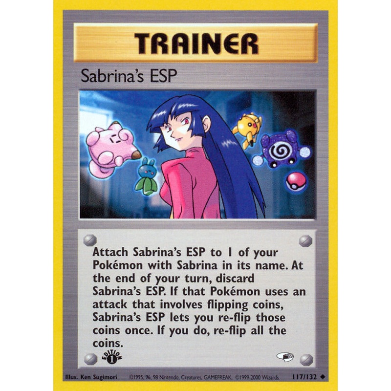 Sabrina's ESP (117/132) [Gym Heroes 1st Edition]