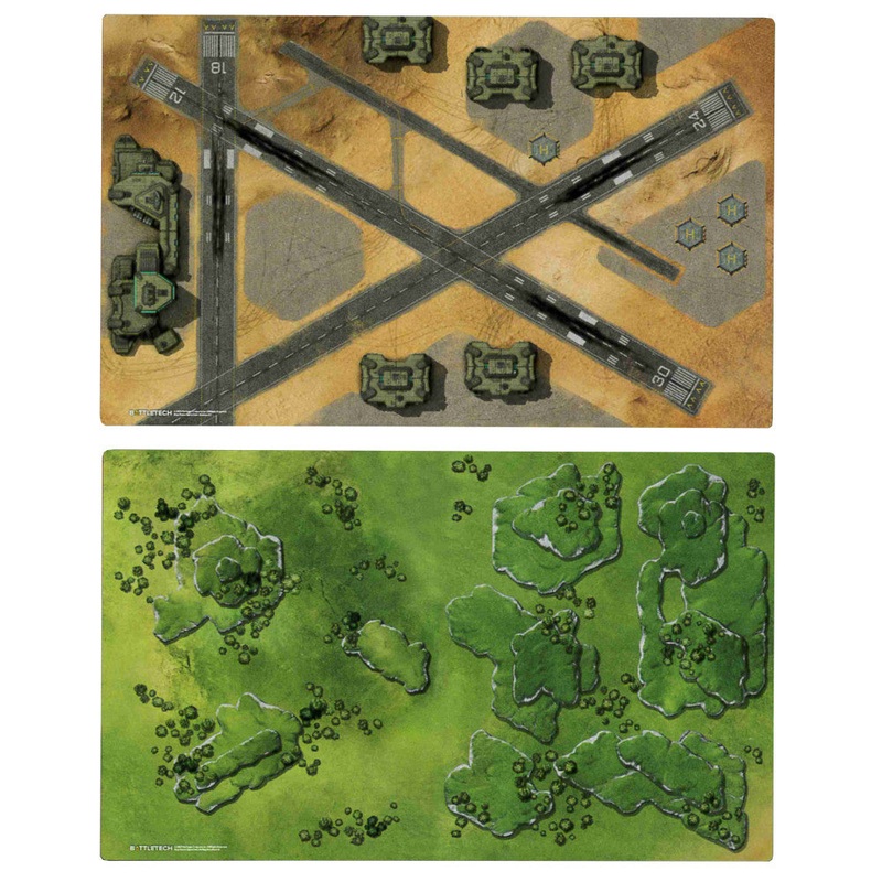 Battletech: Battle Mat- Alpha Strike- Aero Base 1