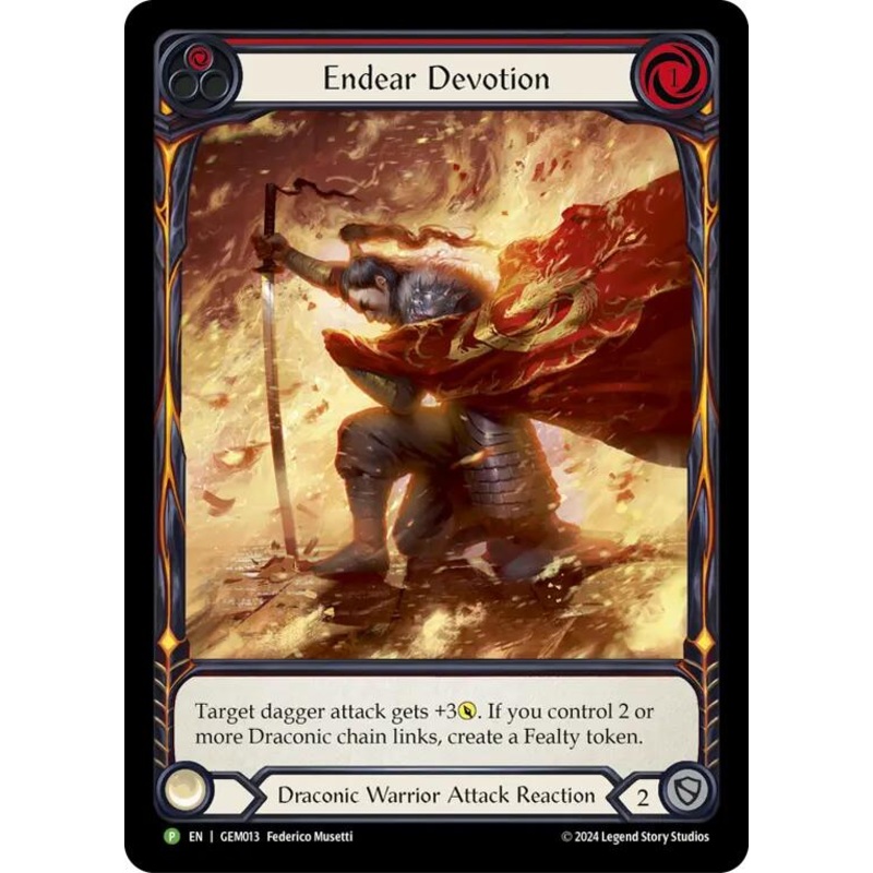 Endear Devotion [GEM013] (GEM Pack 1)  Rainbow Foil