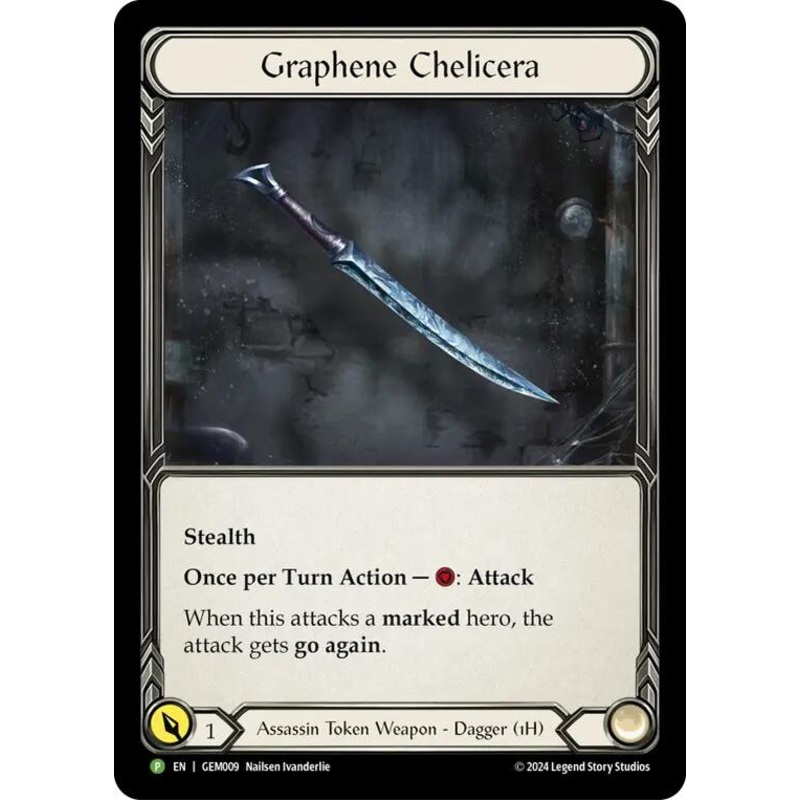 Graphene Chelicera [GEM009] (GEM Pack 1)  Cold Foil
