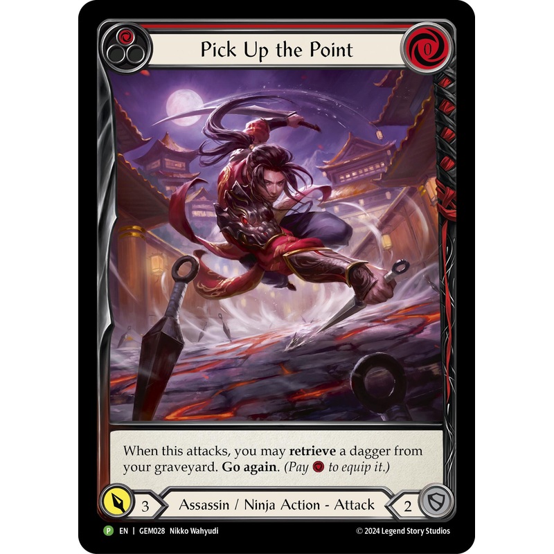 Pick Up the Point (Red) [GEM028] (GEM Pack 1)  Rainbow Foil