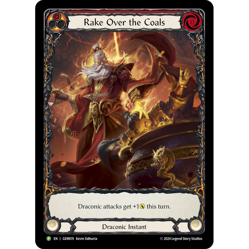 Rake Over the Coals (Red) [GEM019] (GEM Pack 1)  Rainbow Foil