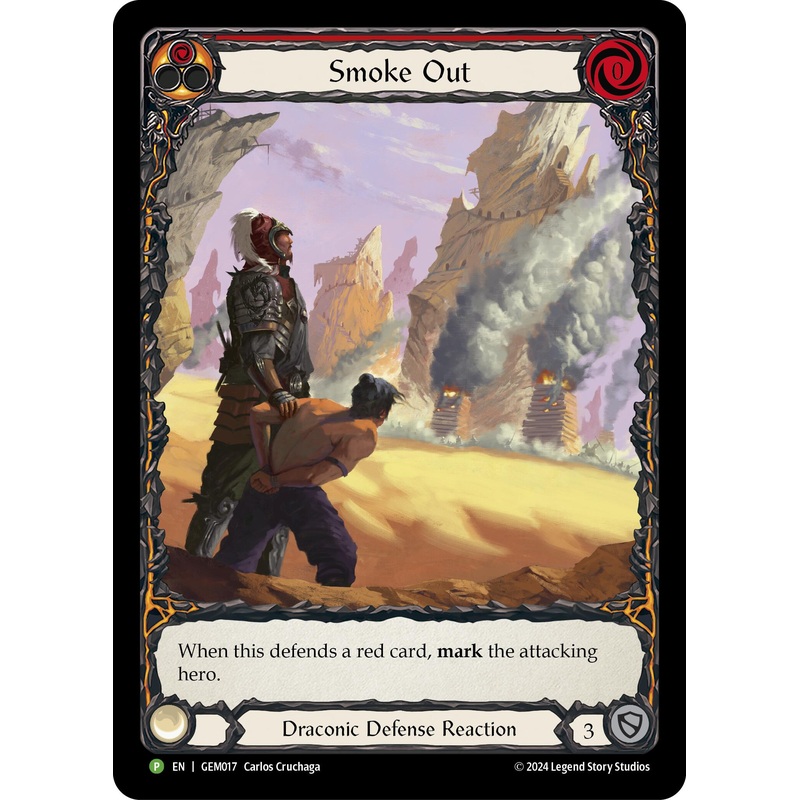 Smoke Out (Red) [GEM017] (GEM Pack 1)  Rainbow Foil