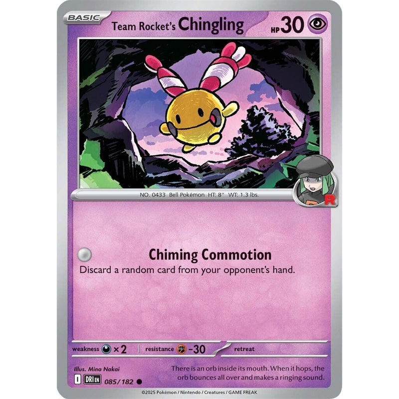 Team Rocket's Chingling (085/182) [Scarlet & Violet: Destined Rivals]