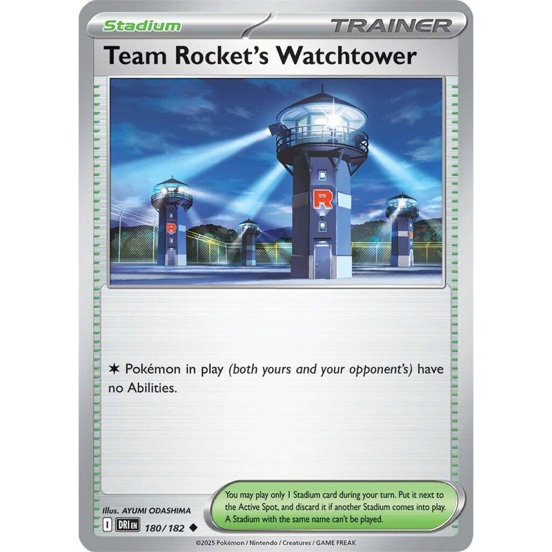 Team Rocket's Watchtower (180/182) [Scarlet & Violet: Destined Rivals]