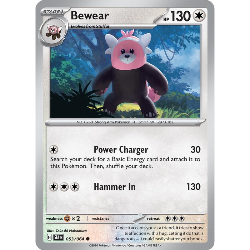 Bewear (053/064) [Scarlet & Violet: Shrouded Fable]