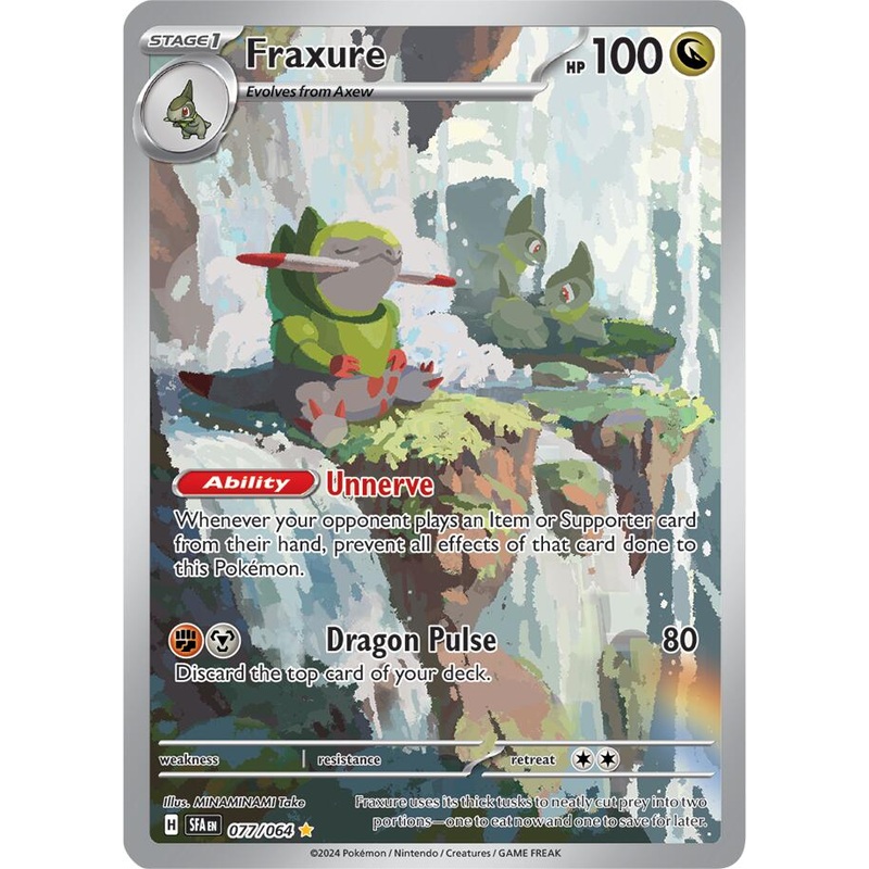 Fraxure (077/064) [Scarlet & Violet: Shrouded Fable]