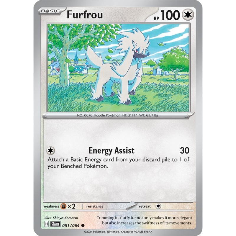 Furfrou (051/064) [Scarlet & Violet: Shrouded Fable]