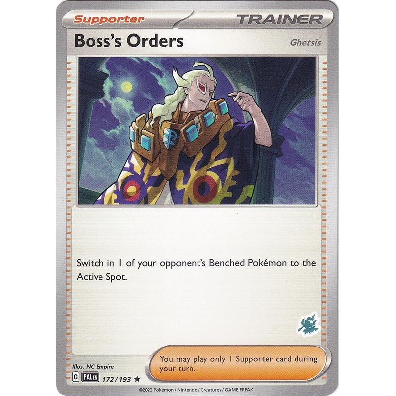 Boss's Orders (172/193) (Darkrai Deck) [Battle Academy 2024]