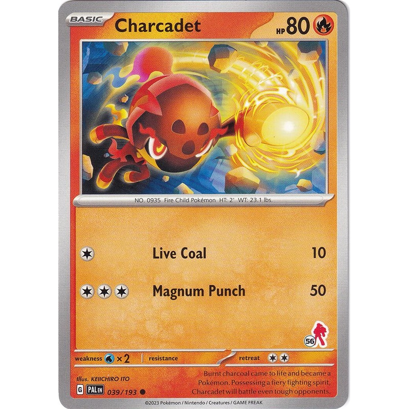 Charcadet (039/193) (Armarouge Stamp #56) [Battle Academy 2024]