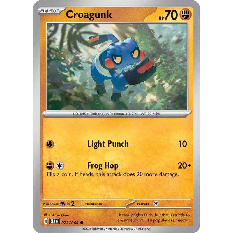 Croagunk (023/064) [Scarlet & Violet: Shrouded Fable]
