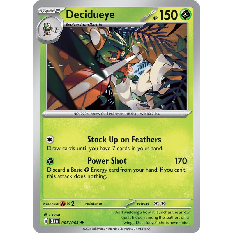 Decidueye (005/064) [Scarlet & Violet: Shrouded Fable]