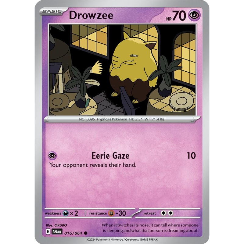 Drowzee (016/064) [Scarlet & Violet: Shrouded Fable]