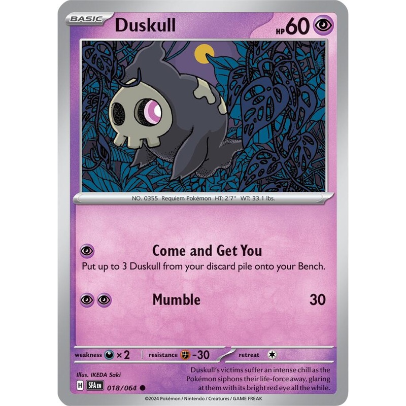 Duskull (018/064) [Scarlet & Violet: Shrouded Fable]