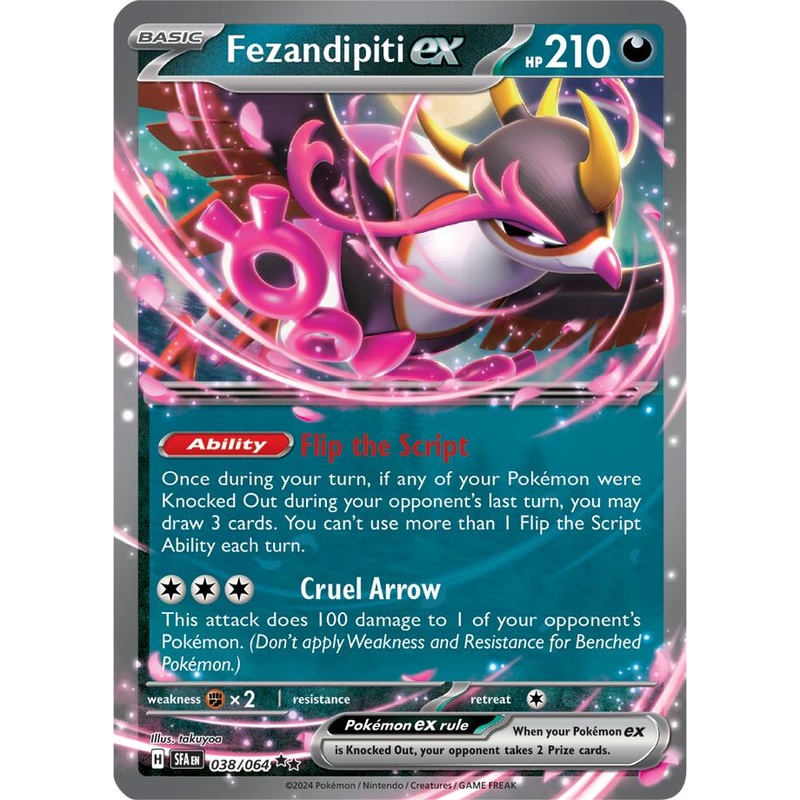 Fezandipiti ex (038/064) [Scarlet & Violet: Shrouded Fable]