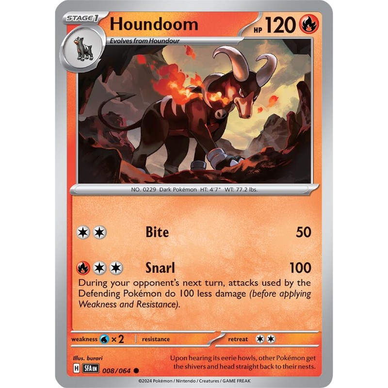 Houndoom (008/064) [Scarlet & Violet: Shrouded Fable]